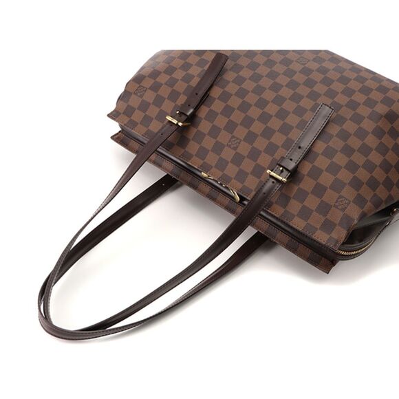 Louis Vuitton Chelsea Tote Bag Damier Ebene - Picture 7 of 9